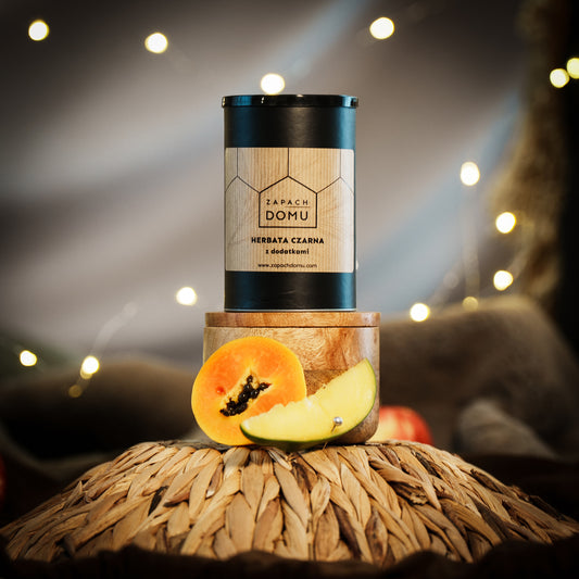 Herbata czarna - mango, papaja, aronia