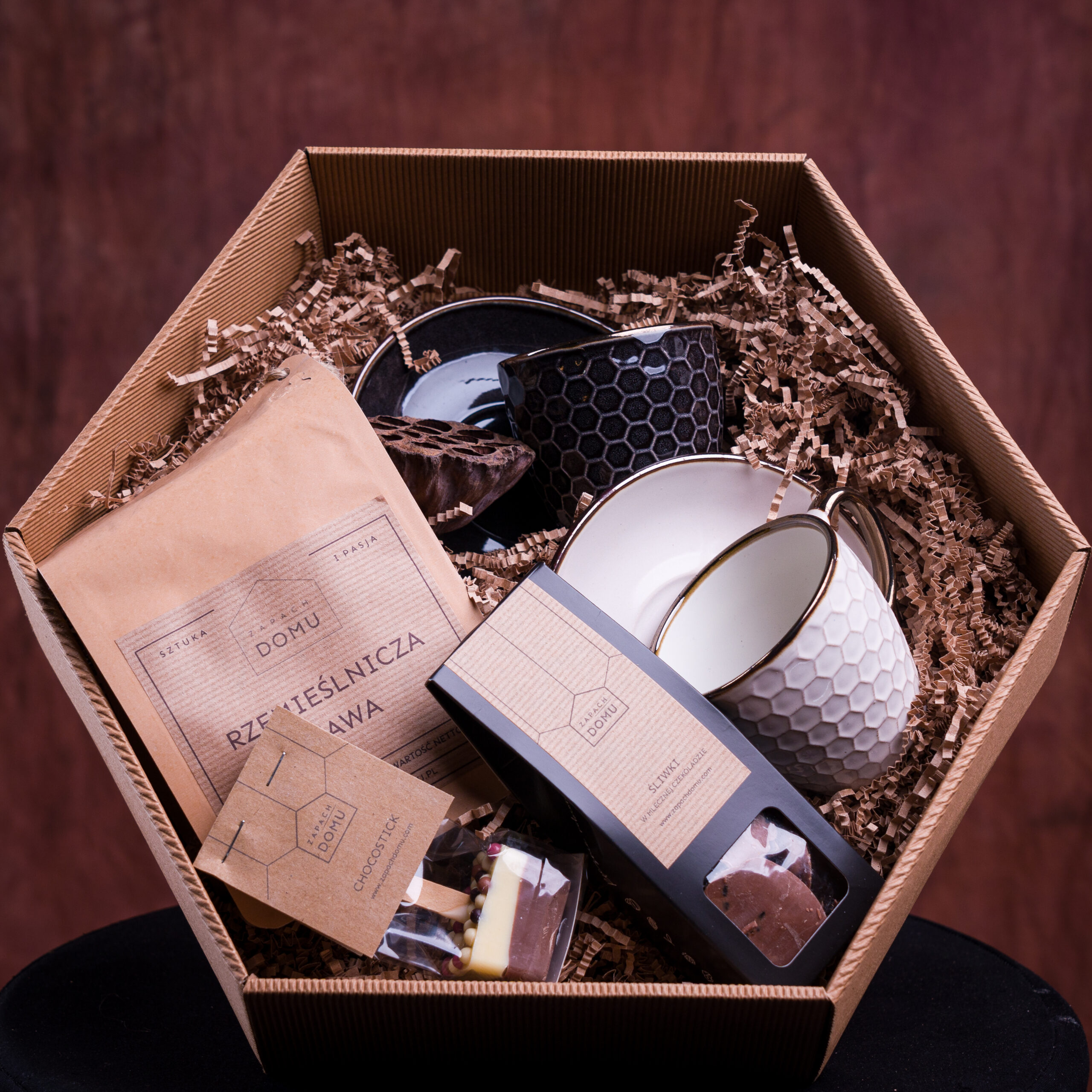 Kawowy duet - zestaw prezentowy