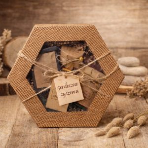 Herbaciane serce – zestaw prezentowy