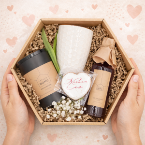 Herbaciane serce – zestaw prezentowy